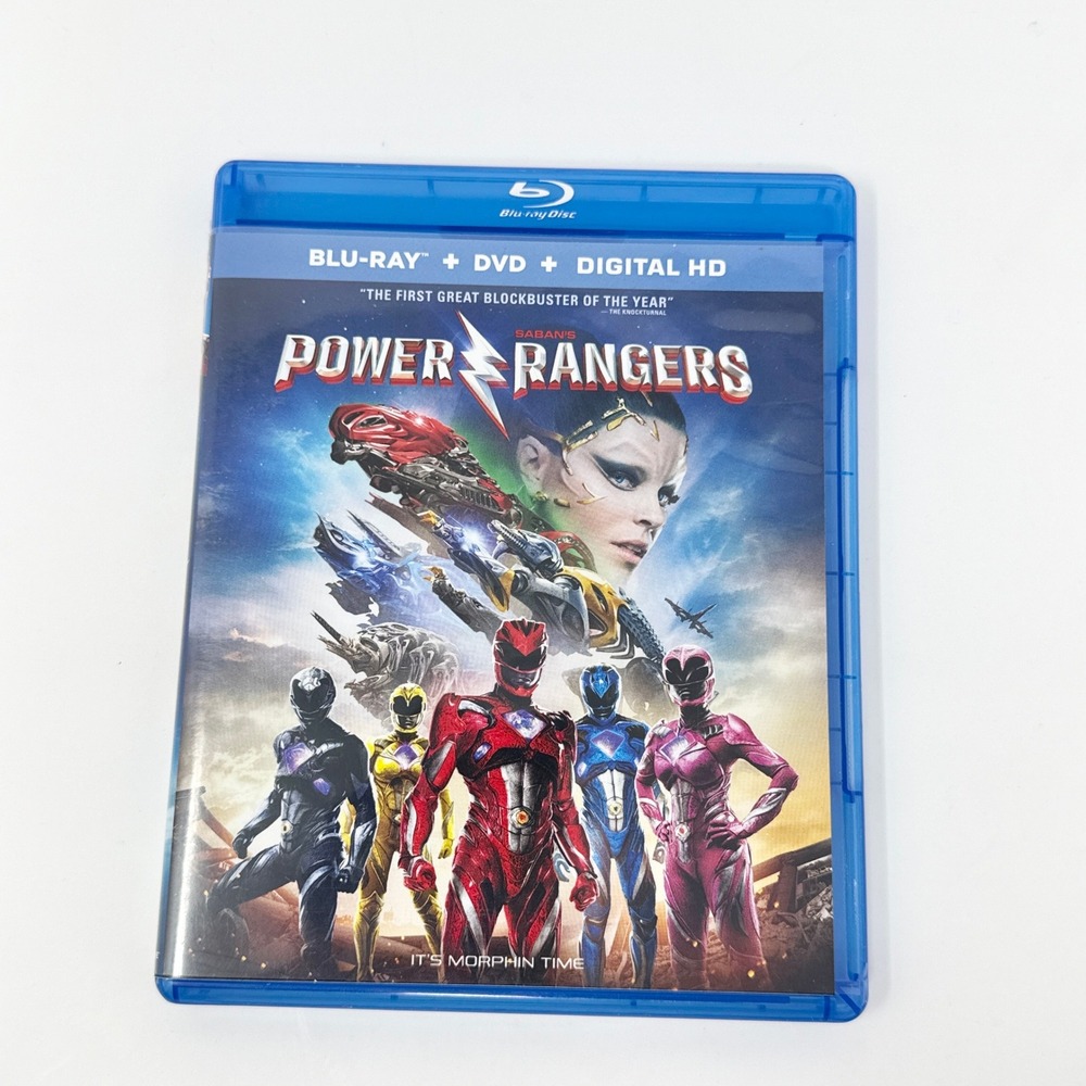 Saban Power Rangers Blu-ray DVD Digital HD 2017 Movie Lionsgate Sci-Fi Action